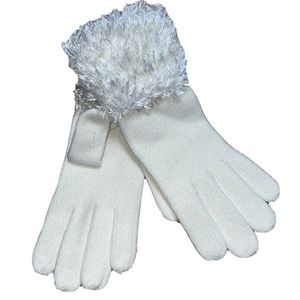 COVINGTON GLOVES IVORY WHITE LADIES WOMENS WINTER